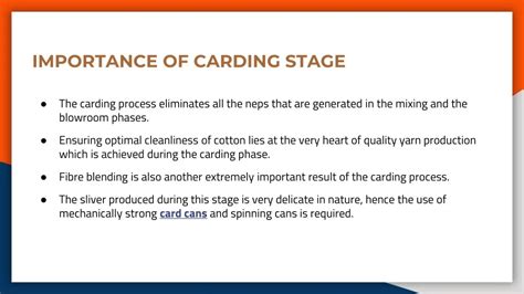 Carding Process Steps 的图像结果