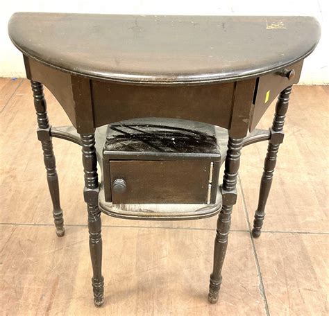Lot - Antique Hall Table, Smoking Table / Stand