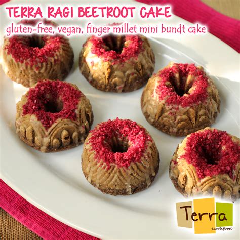 Terra-Ragi Beetroot Mini Bundt Cake – Terra Earthfood