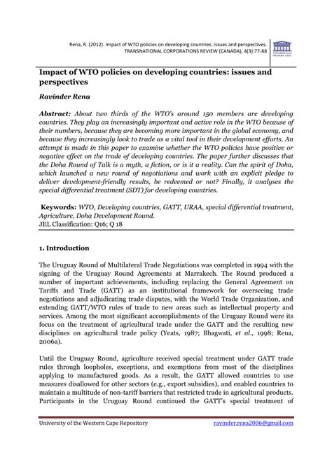 WTO Developing Countries 的图像结果