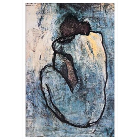 Lark Manor The Blue Nude (Seated Nude) Framed On Paper by Pablo Picasso ...