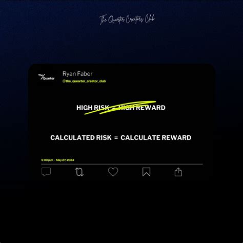 Ryan Faber on LinkedIn: ⚠️High risk = High rewards may sound ...