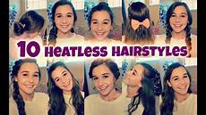 Hairstyles For School by 10 Back To School Heatless Hairstyles Hairstyles For School