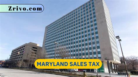 Maryland Sales Tax 2025 - 2026