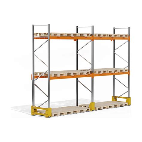 BiGDUG Heavy Duty Pallet Racking Frame | 5000h x 1100d mm | Galvanised ...