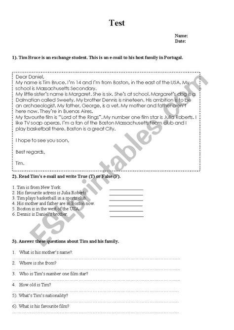 Image result for SimpleESL Test Questions