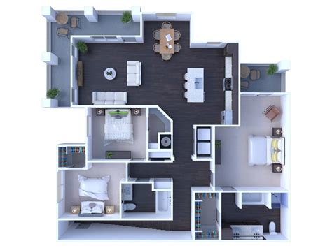 Three Bedrooms Two Bathrooms Apartment with attached garage in Prosper, Texas. Luxury 3 bedroom ...