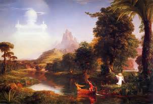 The Voyage of Life: Youth - Thomas Cole - WikiArt.org - encyclopedia of ...