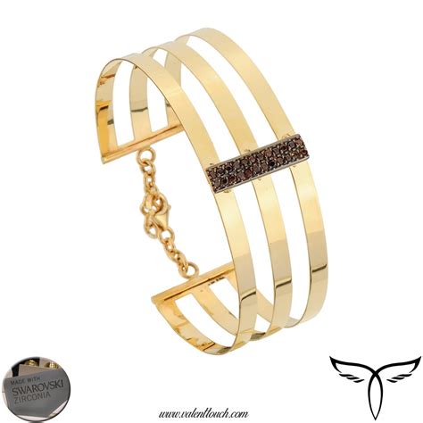 Gold Swarovski Bracelet 14617-8
