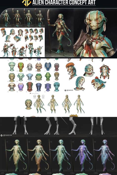 Image result for Alien Character Design