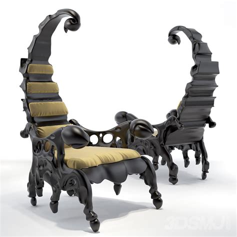蝎子椅子-3D模型-模匠网,3D模型下载,免费模型下载,国外模型下载