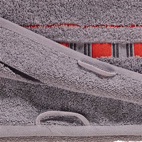 Erwin Müller 3-teiliges Walk-Frottier-Set Achern rot/grau ab 29.95 ...