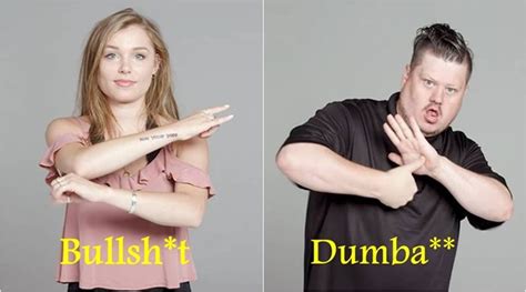 How to swear in sign language: Just FYI, not for practice | Lifestyle ...