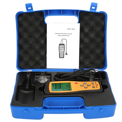 Buy Thickness Tester 0.01mm Digital Ultrasonic Thickness Gauge Sound Velocity Meter for ...