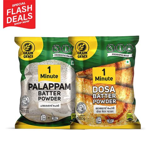 Palappam & Dosa Batter Bundle - Grain N Grace