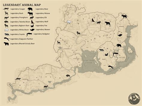Image result for RDR2 All Animals Map