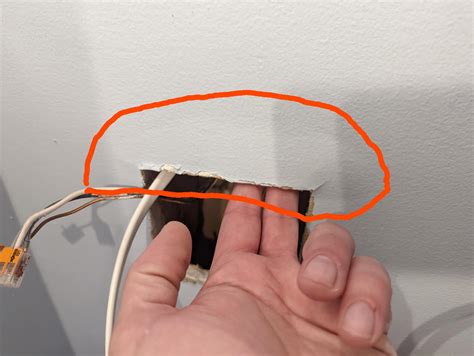 Cracked drywall while fishing a wire. what's the correct way to fix it ...