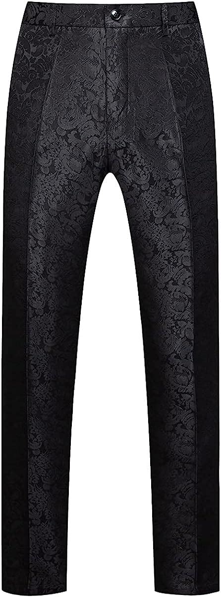 Buy Mens Suits Regular Fit 3 Piece Skinny Tuxedo Blazer Waistcoat Pants ...