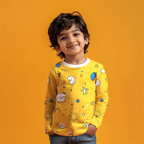 Yellow Sun Kids T-Shirt – Possessif