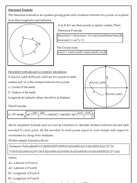 How to Compute Distances Using Haversine Formula Manually 的图像结果