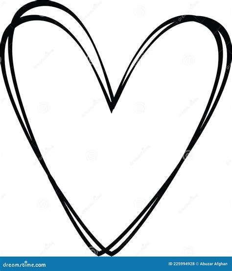 Outline Heart Svg Vector With Image For Cut File For Cricut And ...