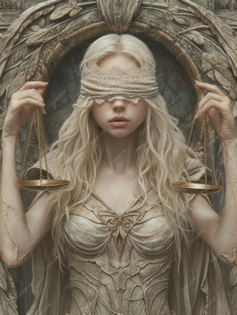 Premium Photo | Themis female with scales with a blindfold honesty court fair sentence justice ...