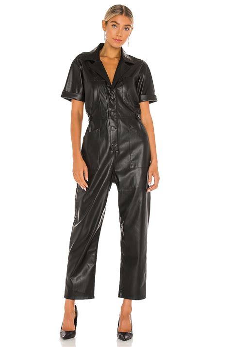 PISTOLA Grover Jumpsuit in Onyx | REVOLVE