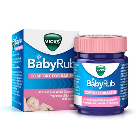 Vicks Baby Rub Balm, 50 ml Price, Uses, Side Effects, Composition ...