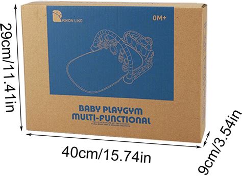 Buy Baby Activity Mat, Deluxe Kick and Play Piano Gym with Musical Toys ...
