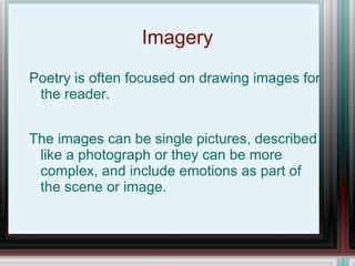 Poetic Devices: imagery and emotions | ODP | Weather | Science