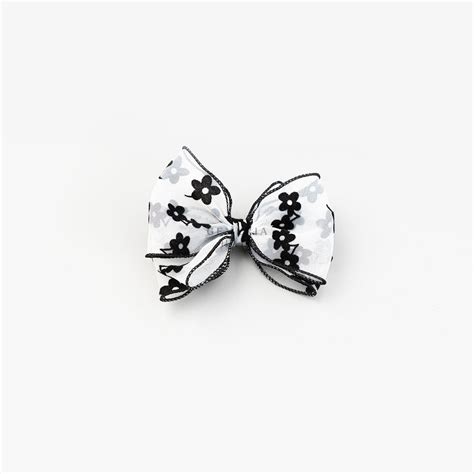 Shop Threaded Floral Hair Bow Knot Clip | Hair Bow - Gemeria Hair