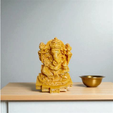 Idol Ganesh Miniature Small (M-313) – Plant Orbit