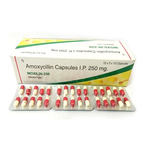 MOXILIN-250 Capsules PRG Pharma Pvt. Ltd.