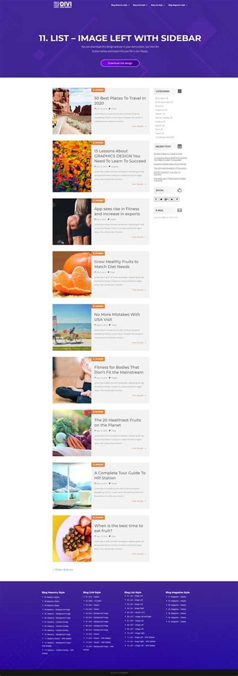 Image result for Divi Blog Module