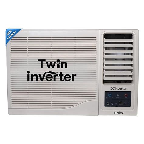 Haier 1.5 Ton 3 Star Twin Inverter Side Flow Window AC (Copper, Turbo ...