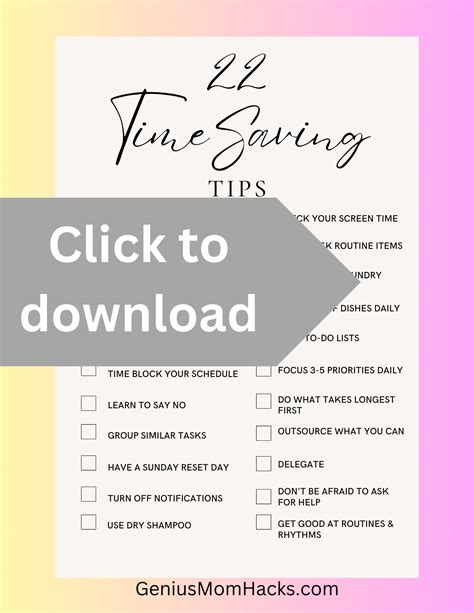 11 Genius Time Saving Hacks for A SAHM - Genius Mom Hacks