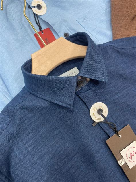 Wood Machine Linen Shirt
