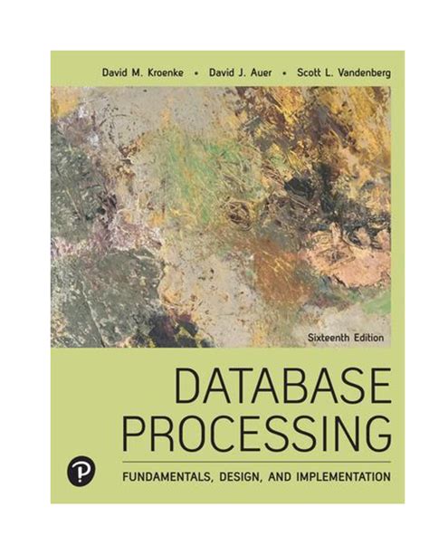 Database Processing 的图像结果