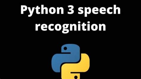 Python Speech Recognition to Open Application 的图像结果