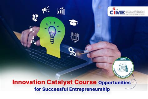 Innovation Catalyst Course Opportunities for Successful ...