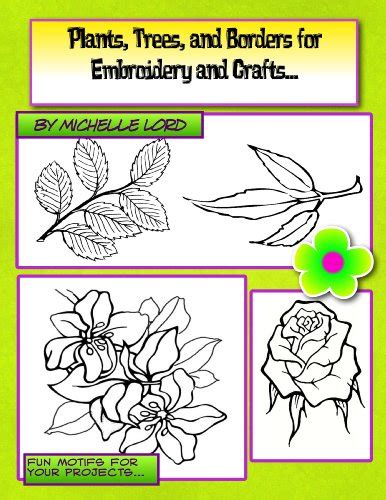Borders, Plants & Trees for Embroidery and Crafts eBook : Lord ...