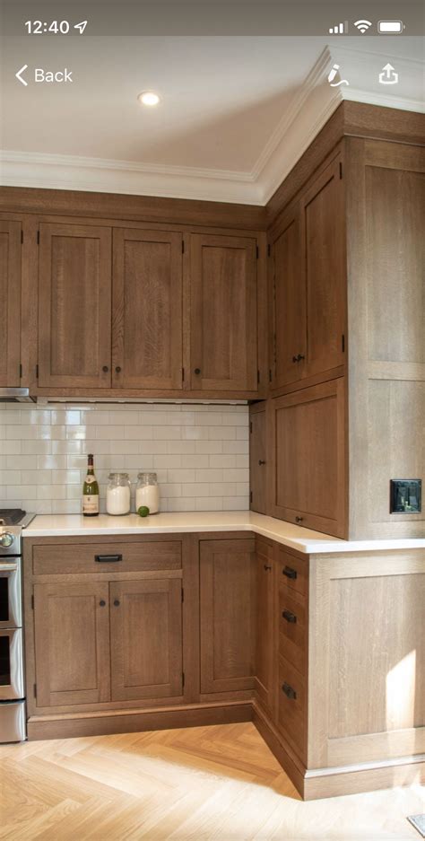 Walnut Kitchen Cabinets, Stained Kitchen Cabinets, Cabinet Stain Colors ...