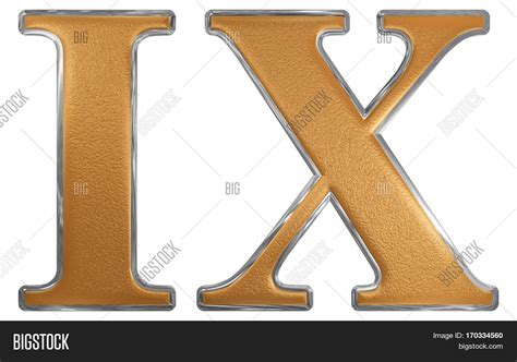 Roman Numeral Ix, Image & Photo (Free Trial) | Bigstock