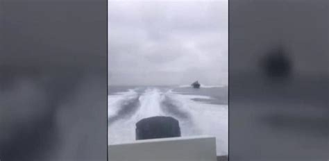 Espectacular persecución de película de una patrullera de Vigilancia ...