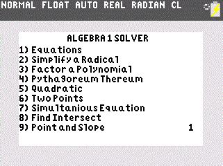 The Ultimate Algebra Solver v.2.0 - ticalc.org