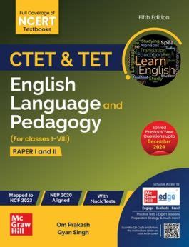 CTET & TET English Language And Pedagogy (Class I-VIII)