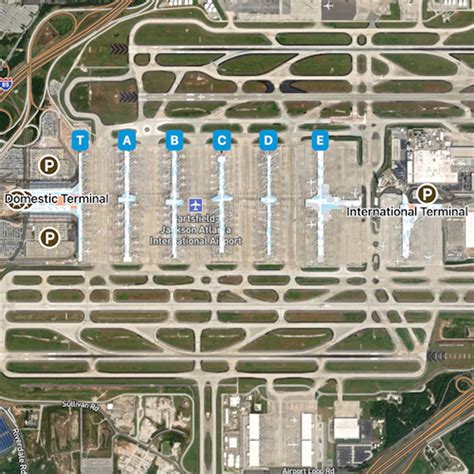 Terminal B Atlanta Airport Map at Karla Trent blog