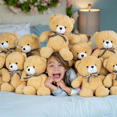 Tezituor Teddy Bears Bulk 6 Packs for Baby Shower - India | Ubuy