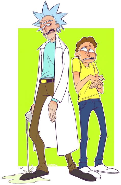 Drawing Rick And Morty Real Life - bmp-watch