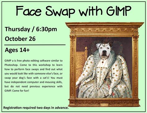 Face Swap Using GIMP 的图像结果